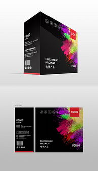电子产品包装盒设计素材与模板资源指南